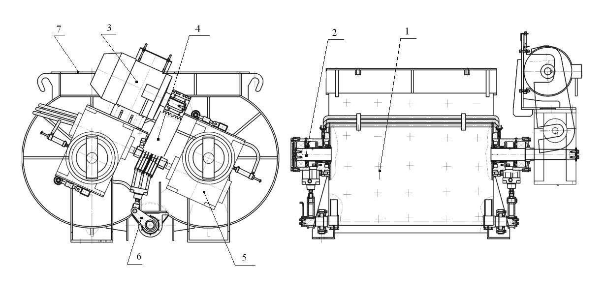Бетоносмеситель чертеж принудительного действия